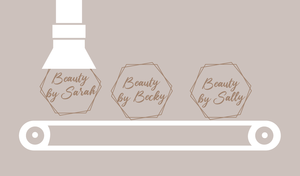 churned out logos