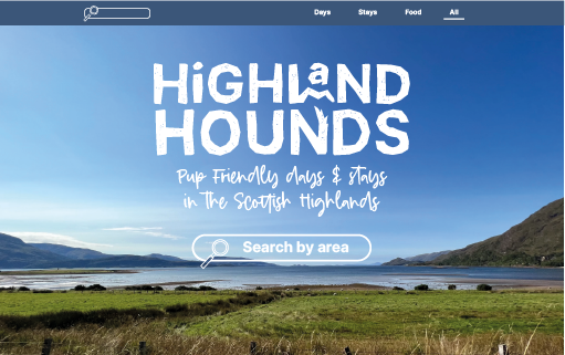 scotland pet directory website design