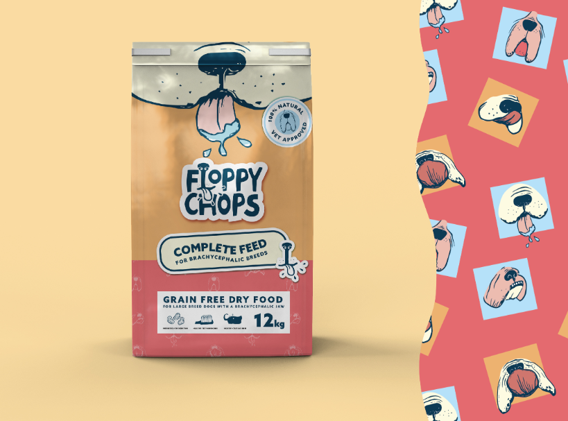Pet business branding - pet food packaging design