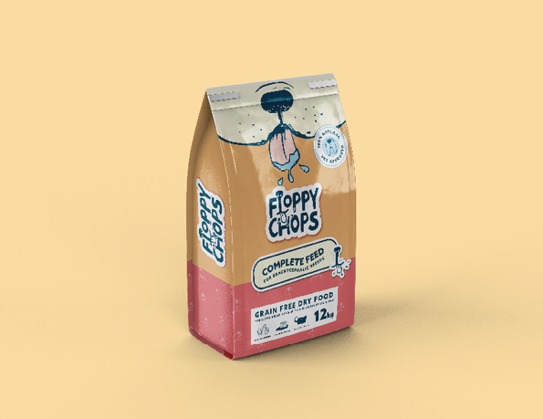 Pet food brand and packaging