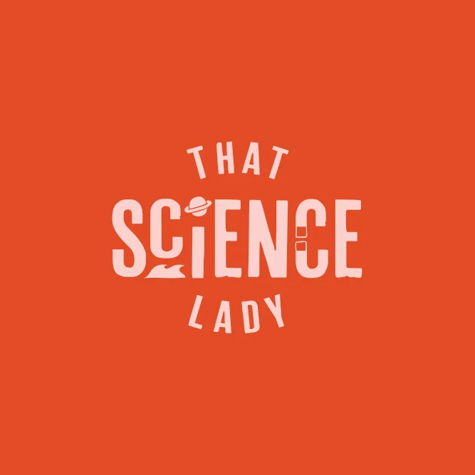 That science lady logo