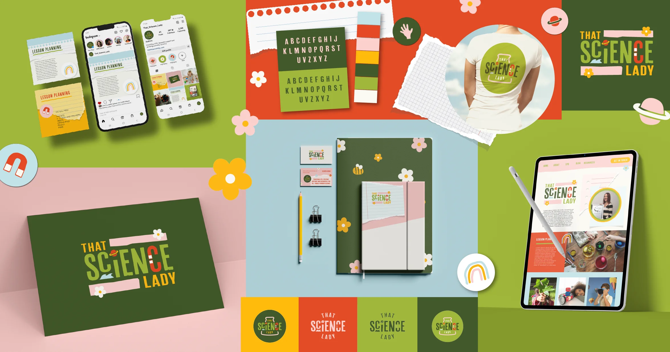 That science lady - brand design