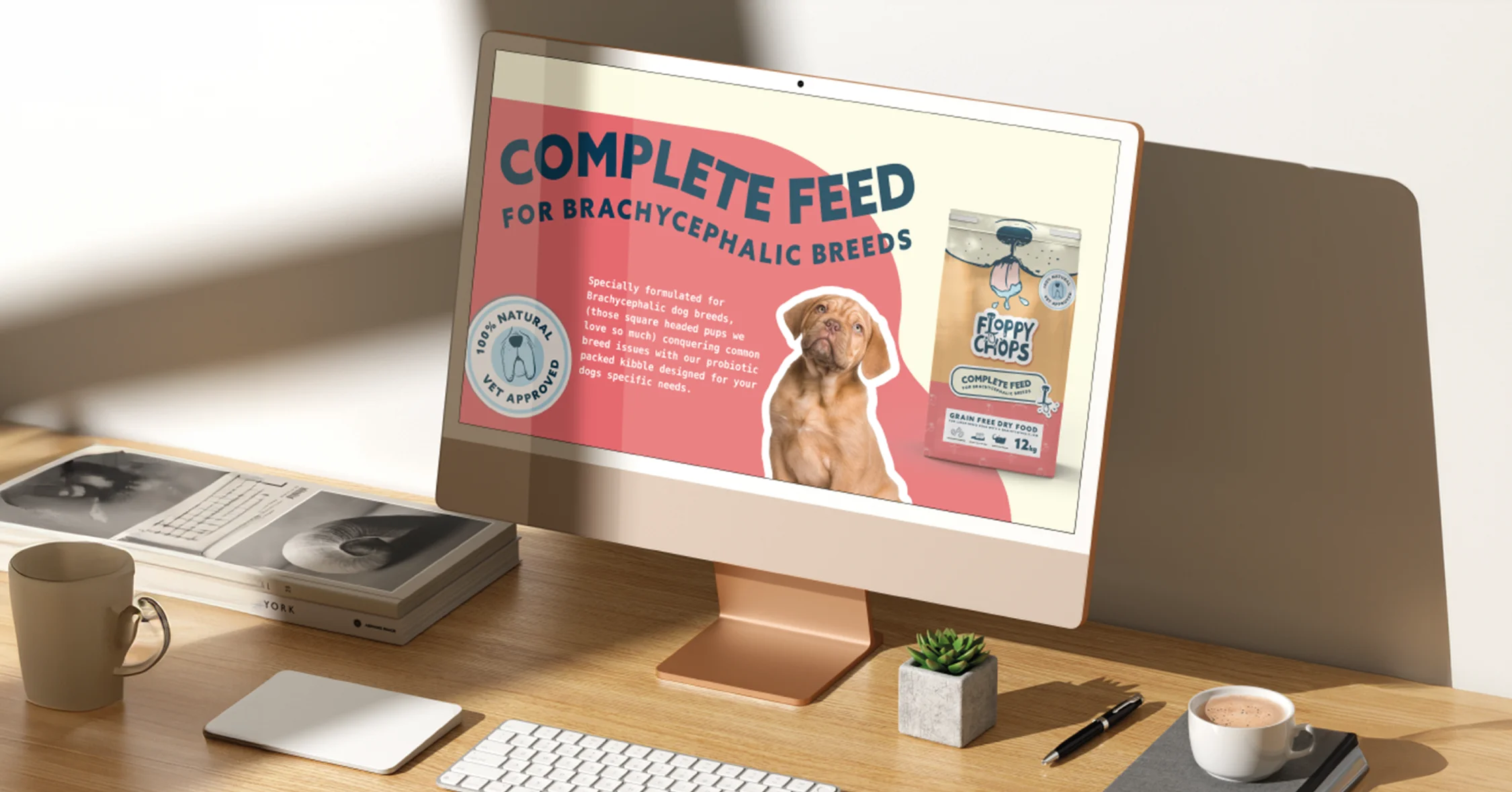 Pet food branding and packaging