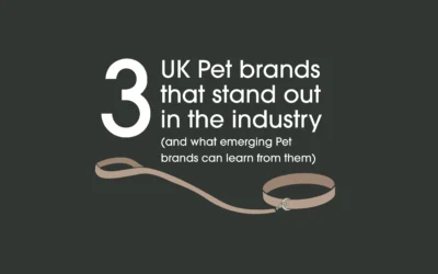 3 UK Pet brand logos that stand out in the pet industry.