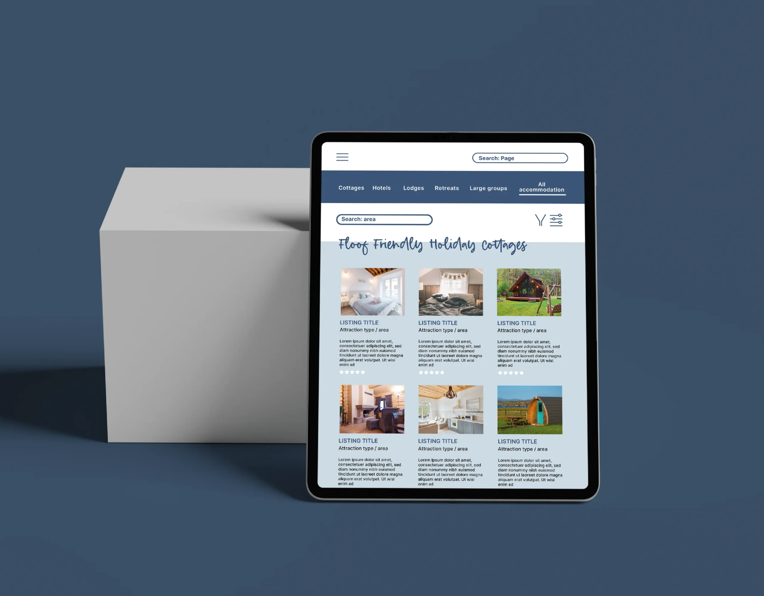 Web design for pet businesses - review system