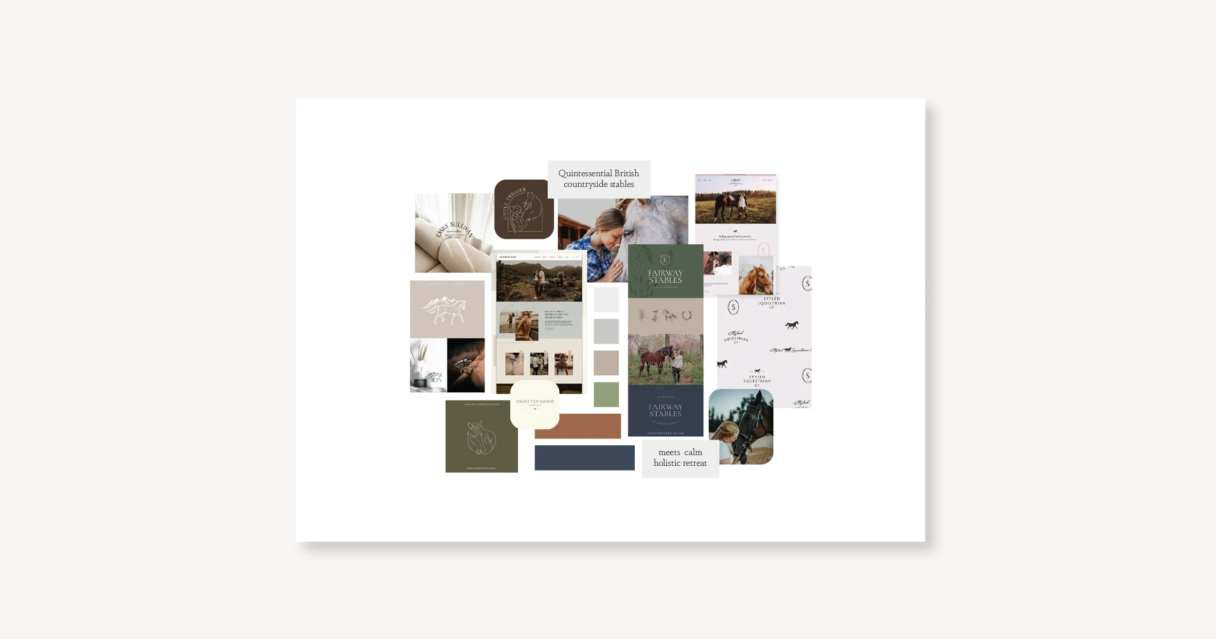 Imagery styles moodboard