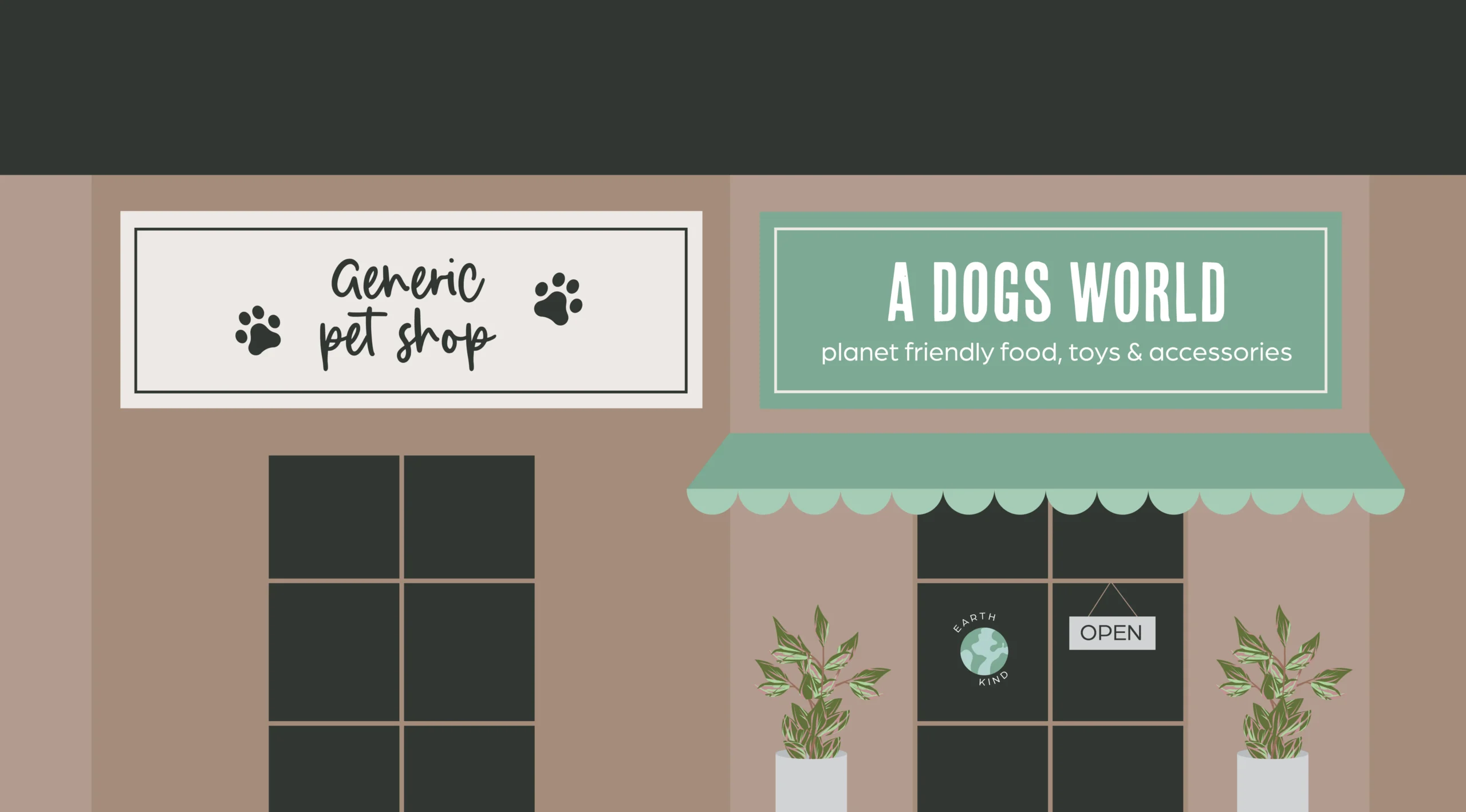 professional vs purposeful - pet industry branding