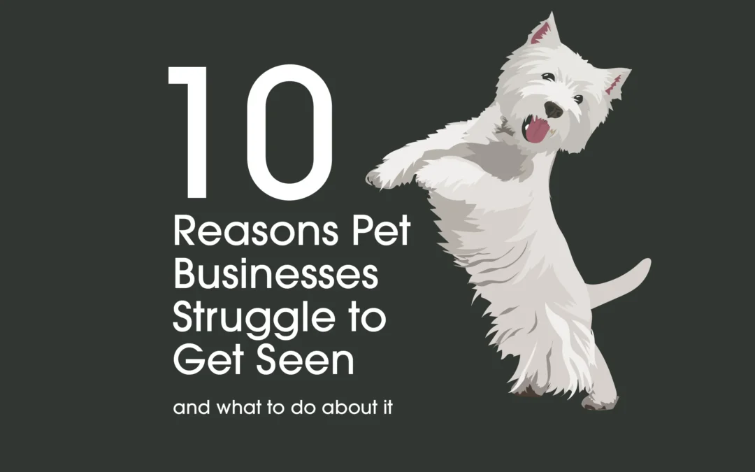 10 Reasons Pet Businesses Struggle to Get Seen (and What to Do About It)