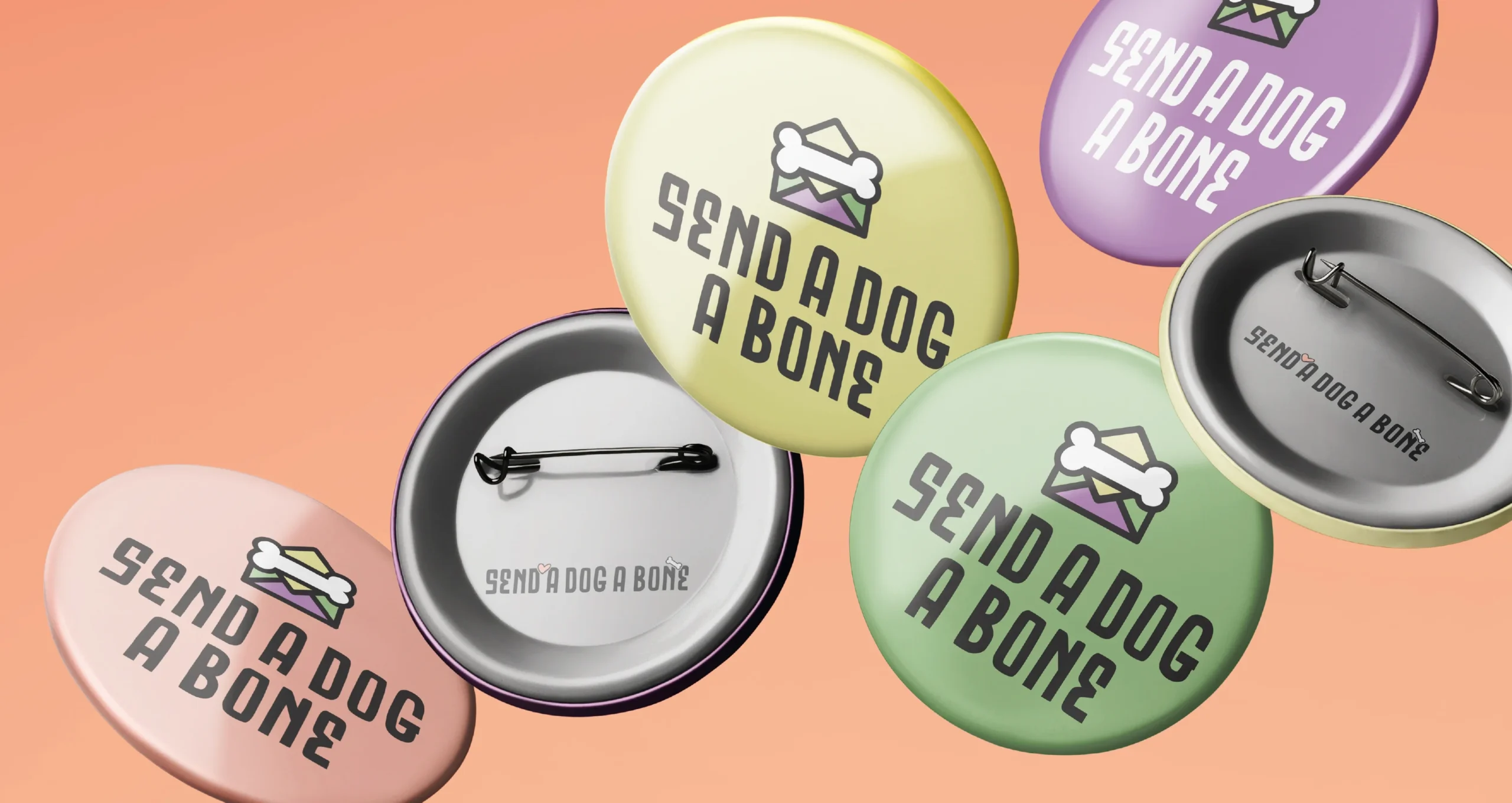 rebranding a pet gifting company - logo badges