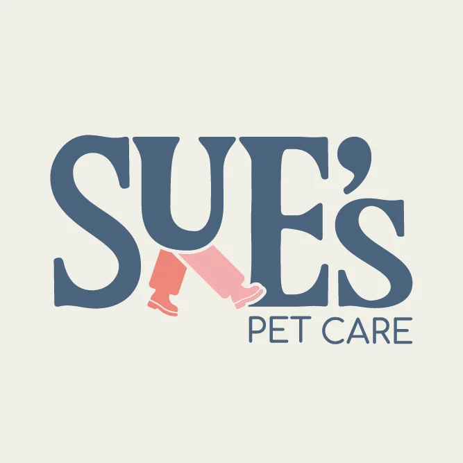 illustrated dog groomer products brand sticker 1